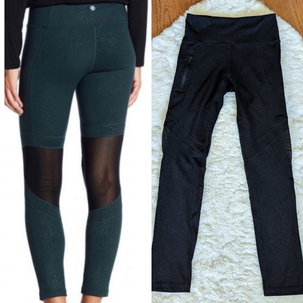 Nanette Lepore cropped leggings xs black